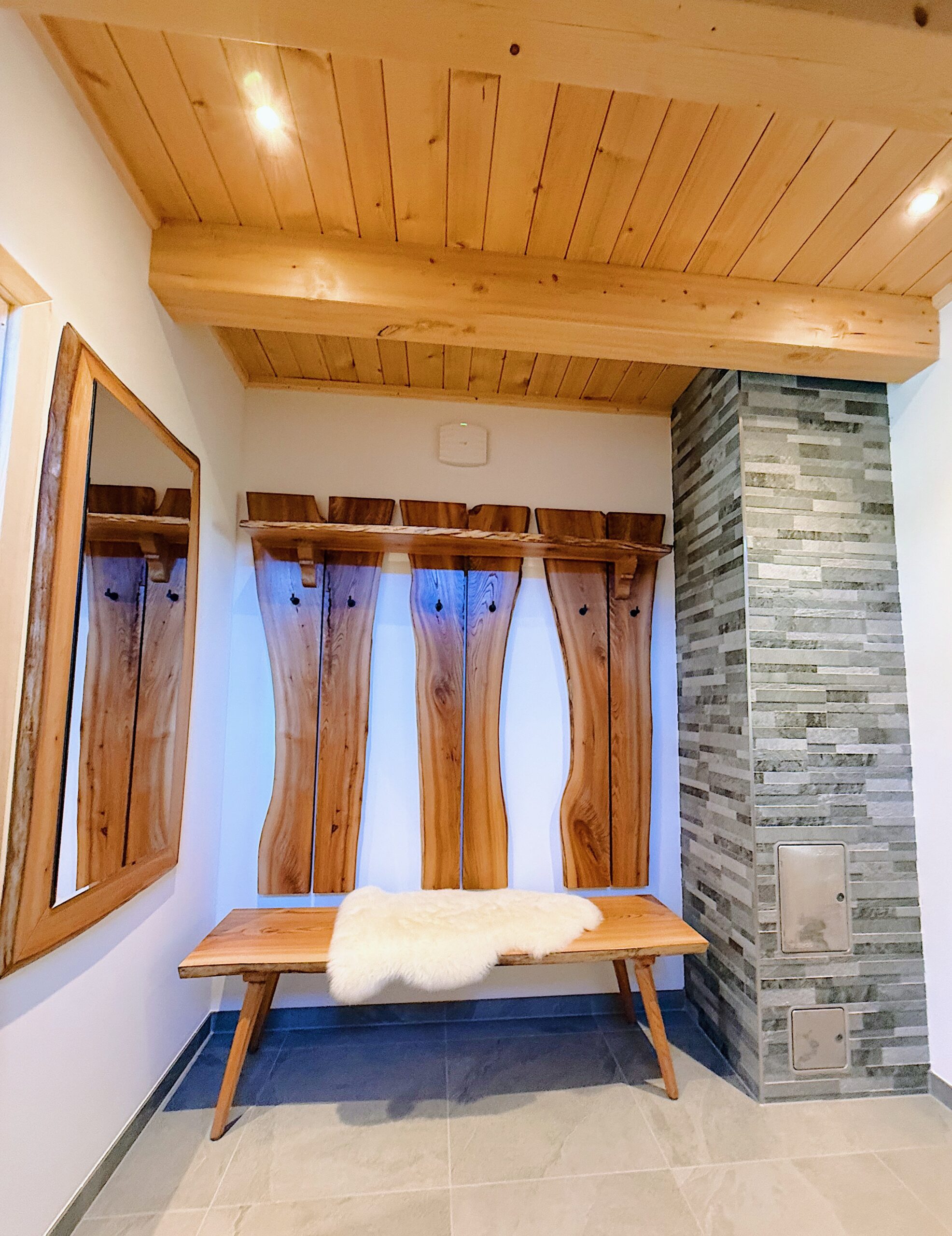 Eingangsbereich im Ferienhaus Bergmann in Bad Aussee