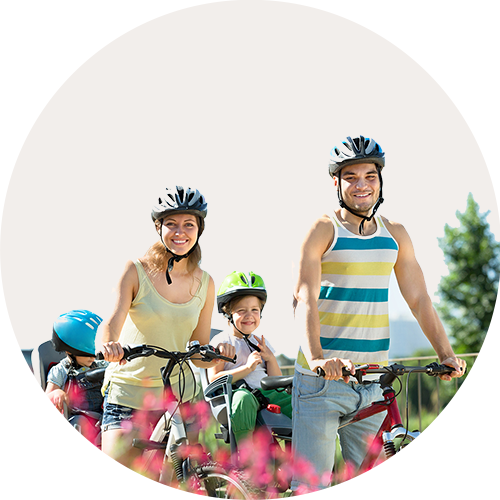 Biken und Radfahren ausgehend vom Ferienhaus Bergmann in Bad Aussee